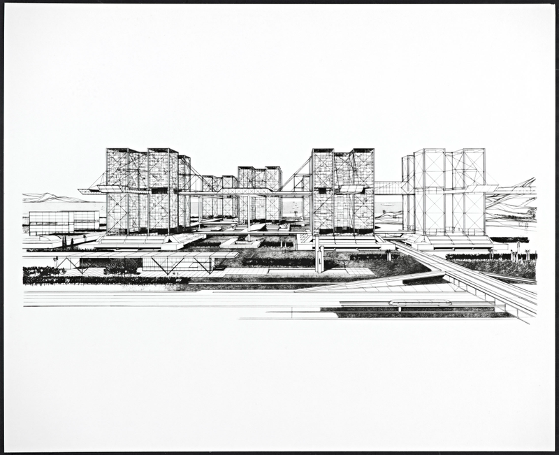 Illustration for article titled Behold the city of Los Angeles as it could have been